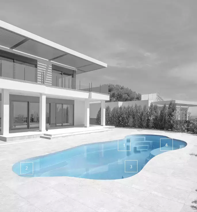 The Aria fiberglass pool: features overview