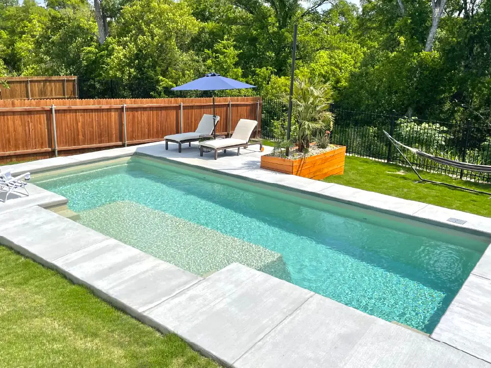  LINEAR POOLS: sleek, modern simplicity