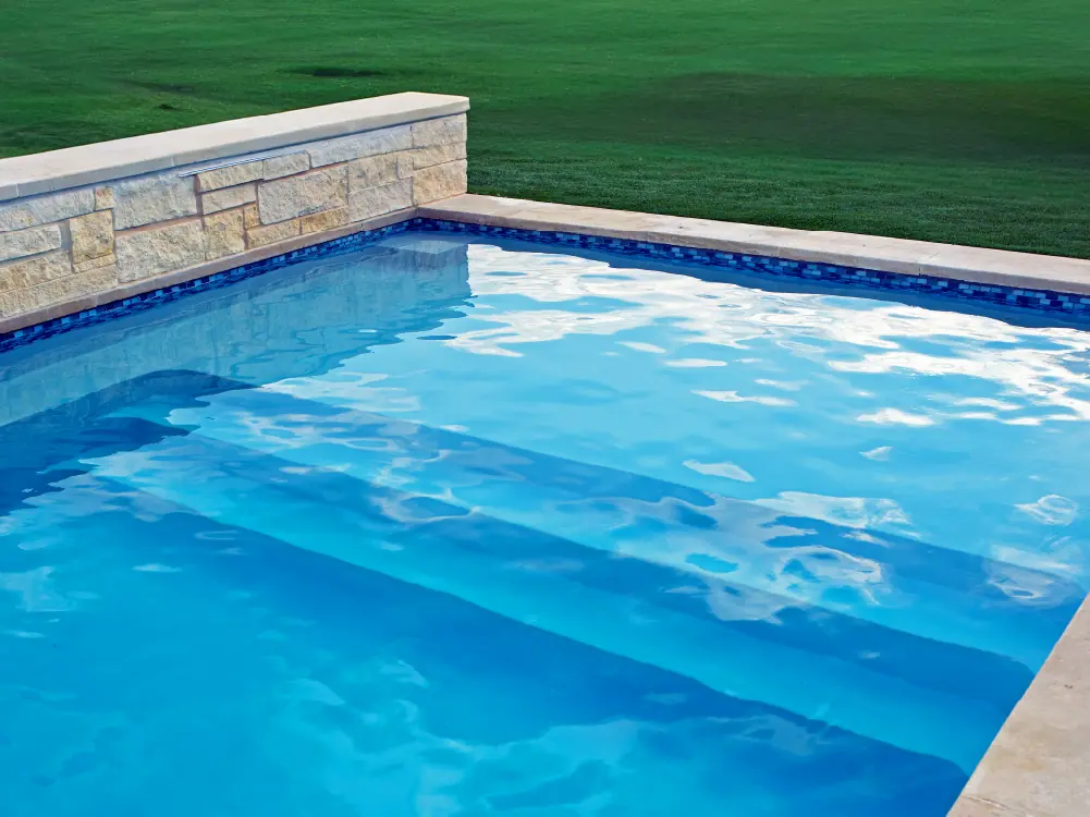 A GIFT OF TIMELESS ELEGANCE: luxury fiberglass pool design