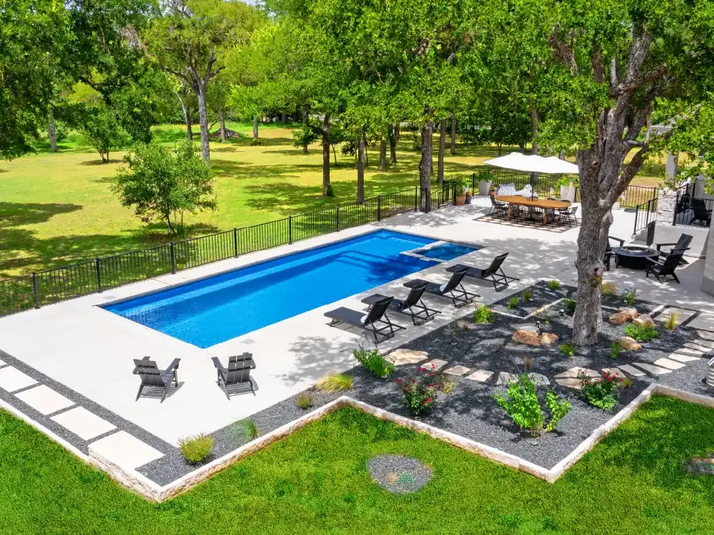 creating your complete poolside paradise with Aviva's custom pool designs