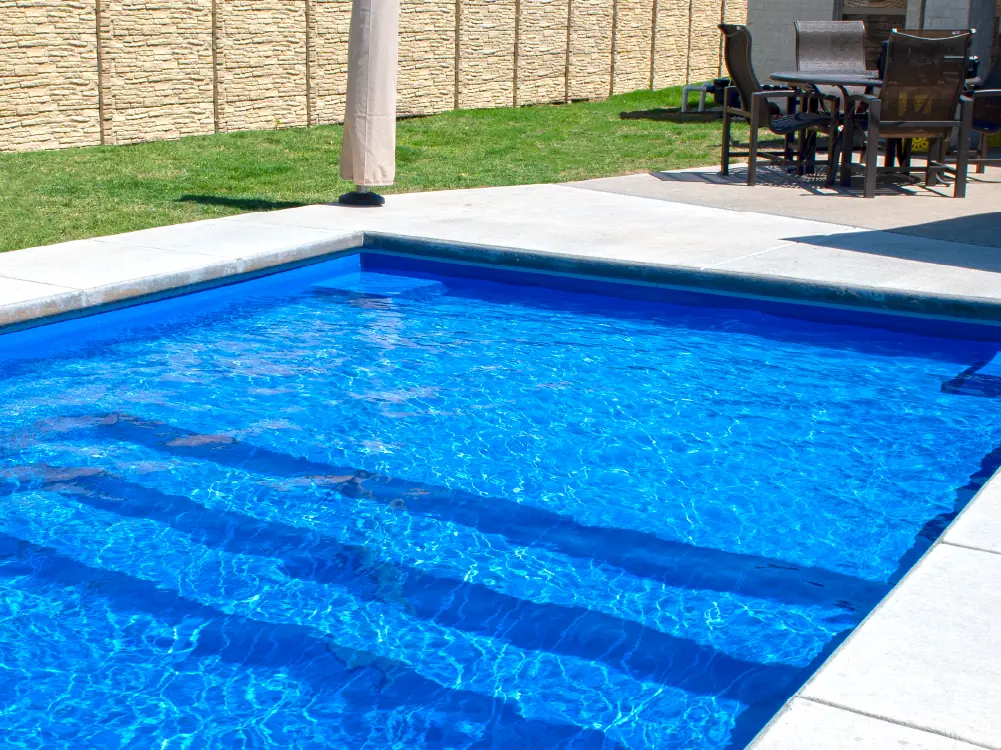 The Ovation fiberglass pool design: more than just a pool
