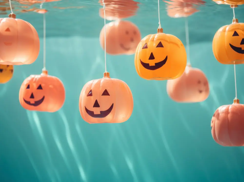 Some spooky halloween pool party ideas for kids