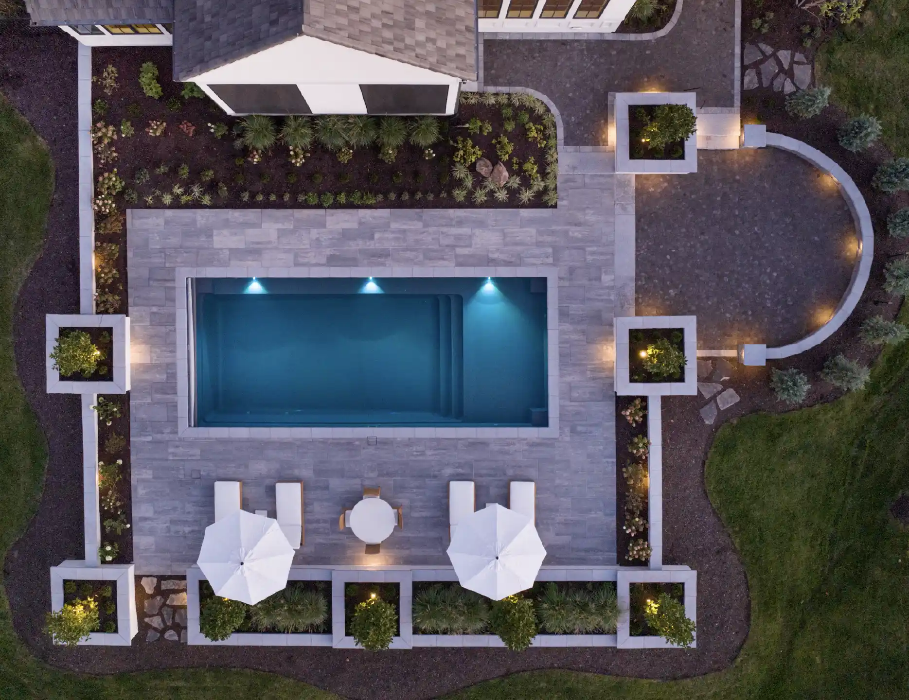 featured pool installation