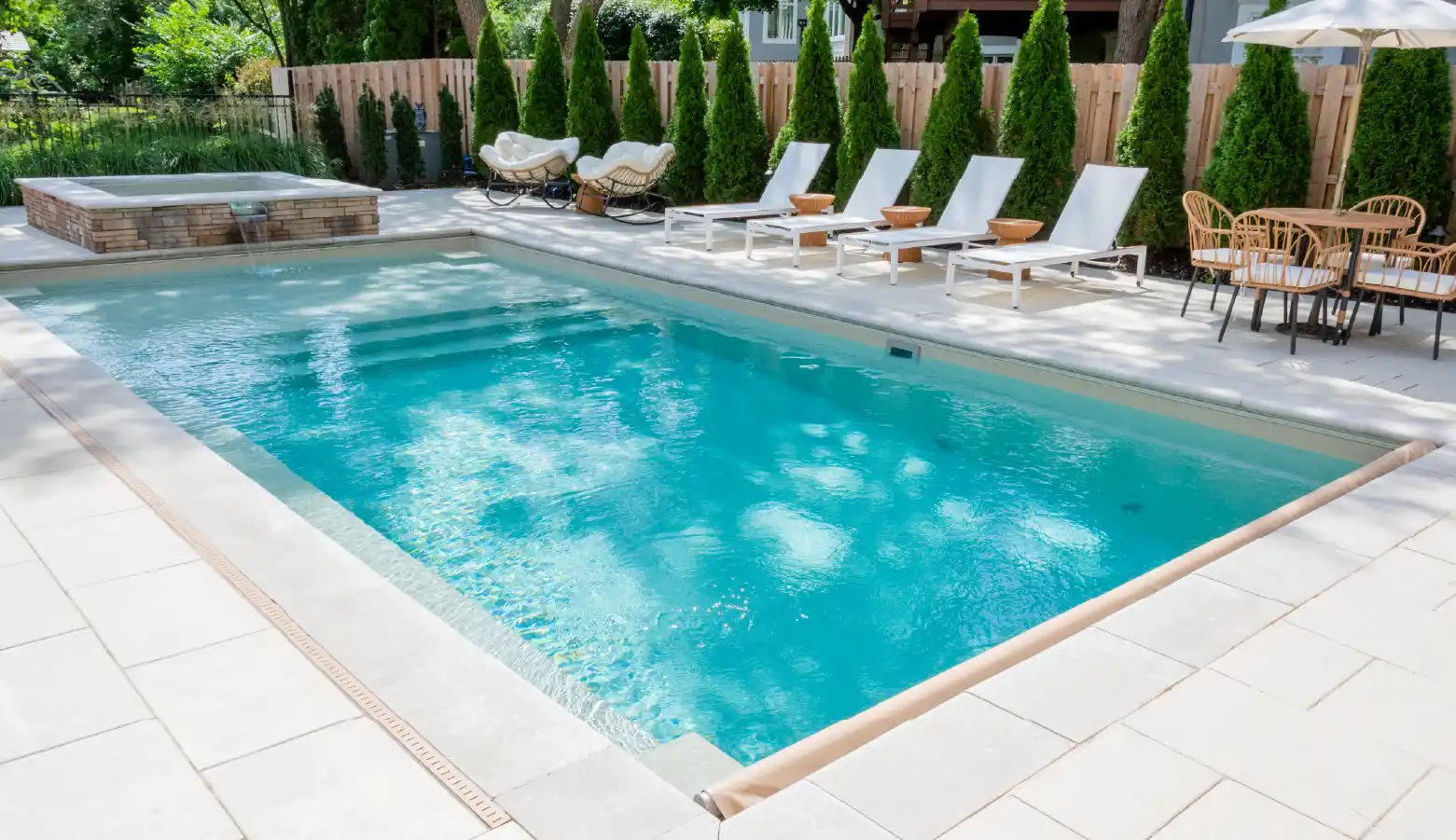 july 2025 pool of the month winner: a stunning Leawood transformation