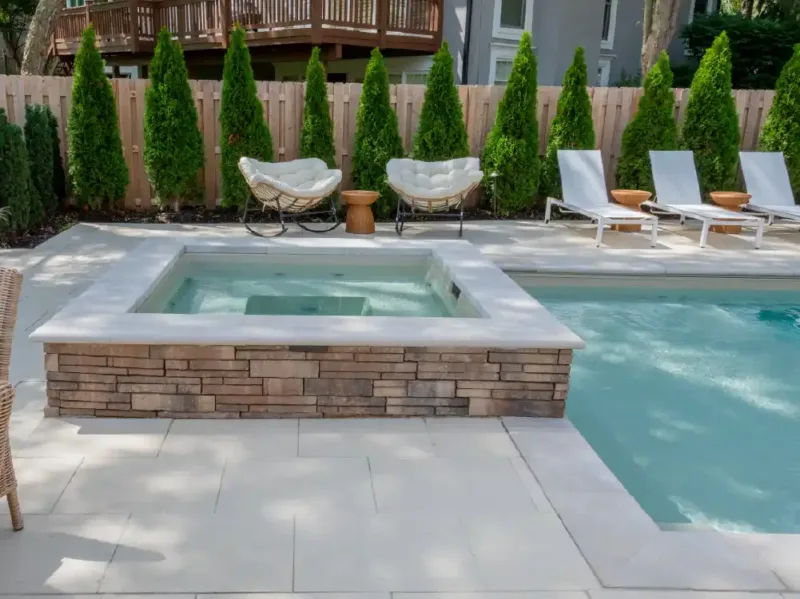 The Apex 30 in Seychelles Sand from Aviva Pools