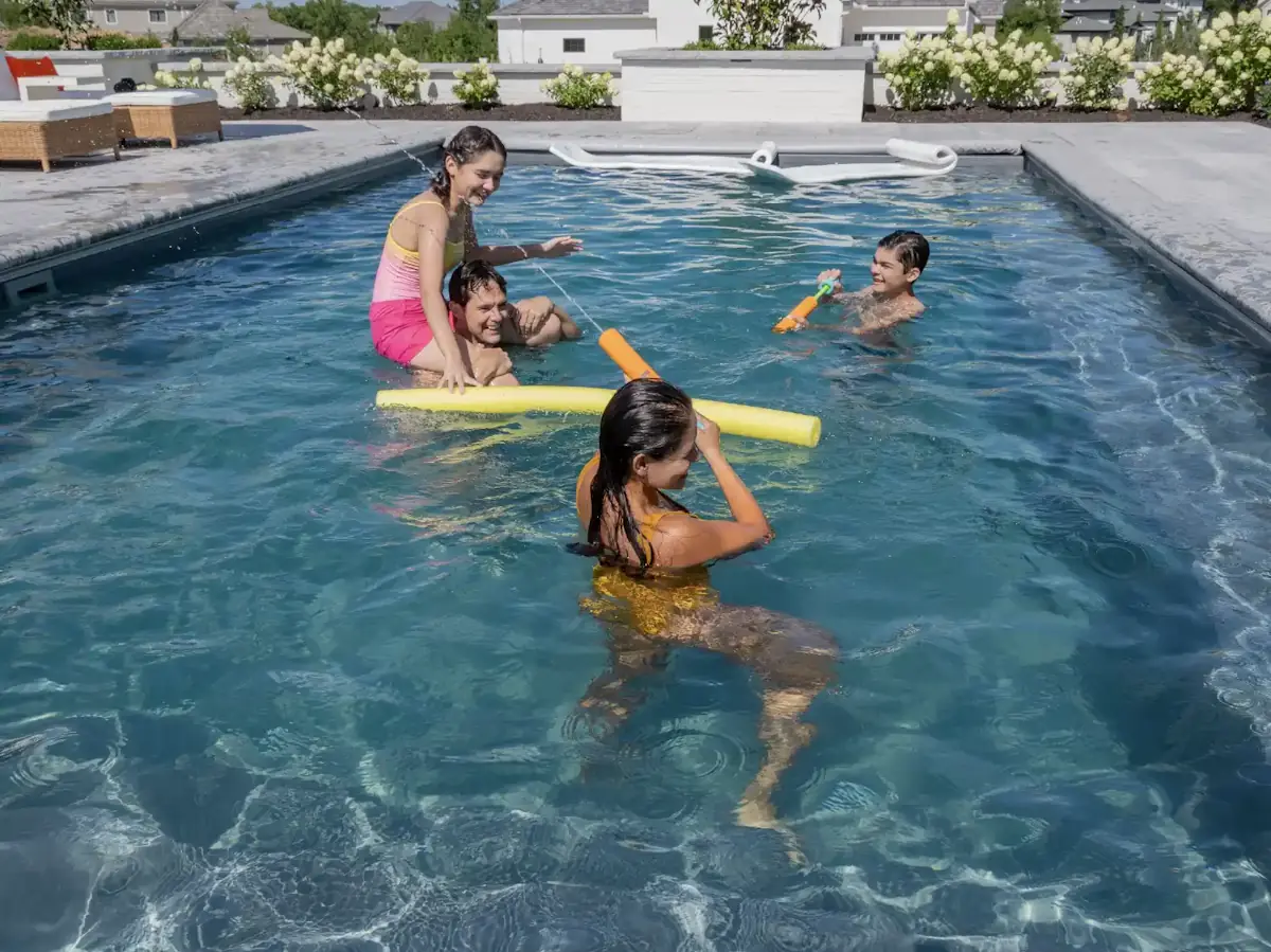 Fiberglass Pool Installation Designed for Texas Summers